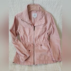 Women's Old Navy Military Style Field Jacket in Light Pink
